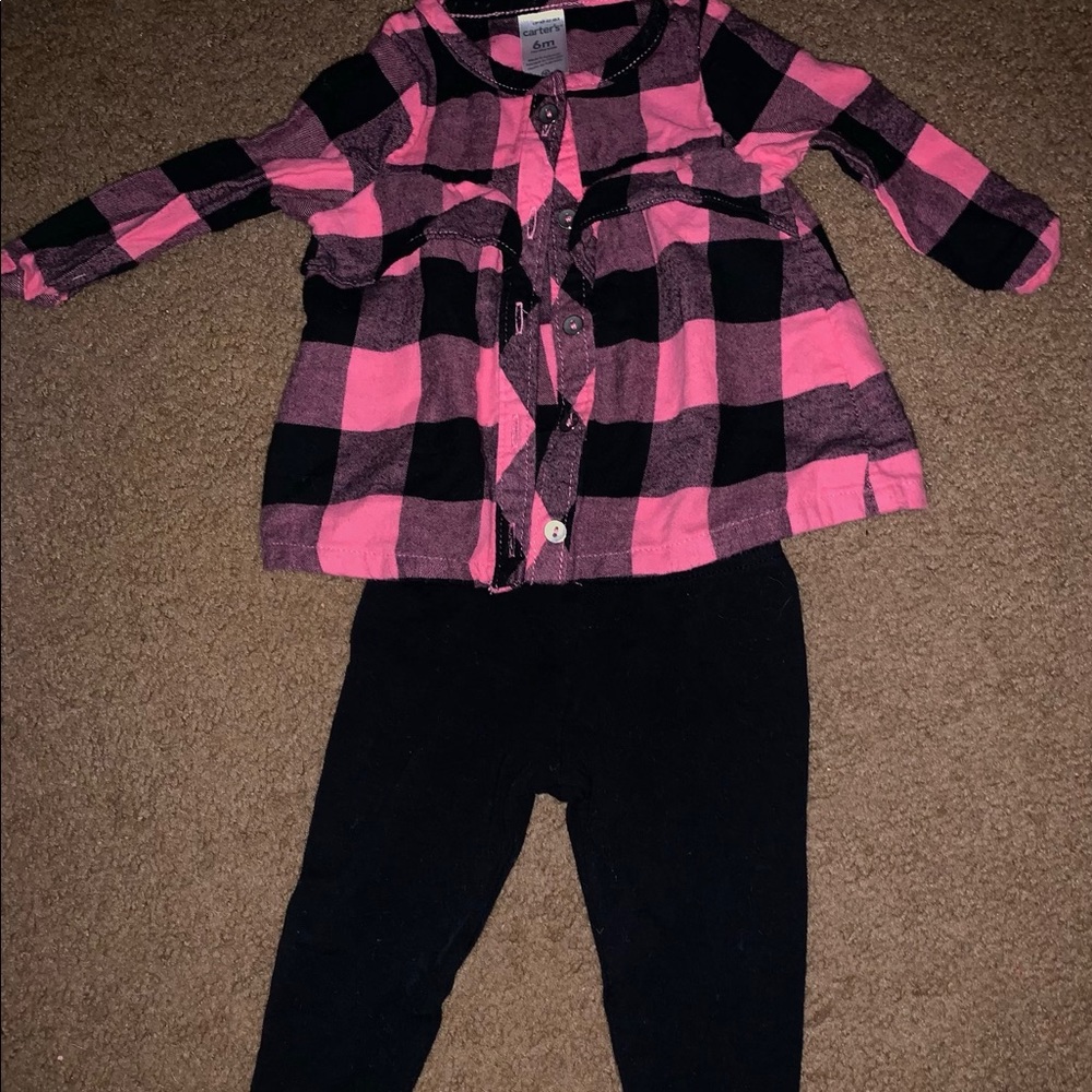 Carters baby girl outfit